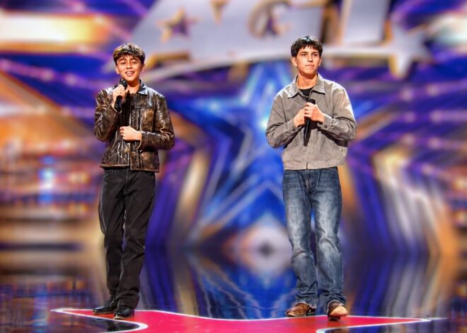 🎤😱 WOW !!Teen Brothers Hide Their Famous Uncle “Bruno Mars”… Then STUN the Judges With an Original Song! 🌟🔥
