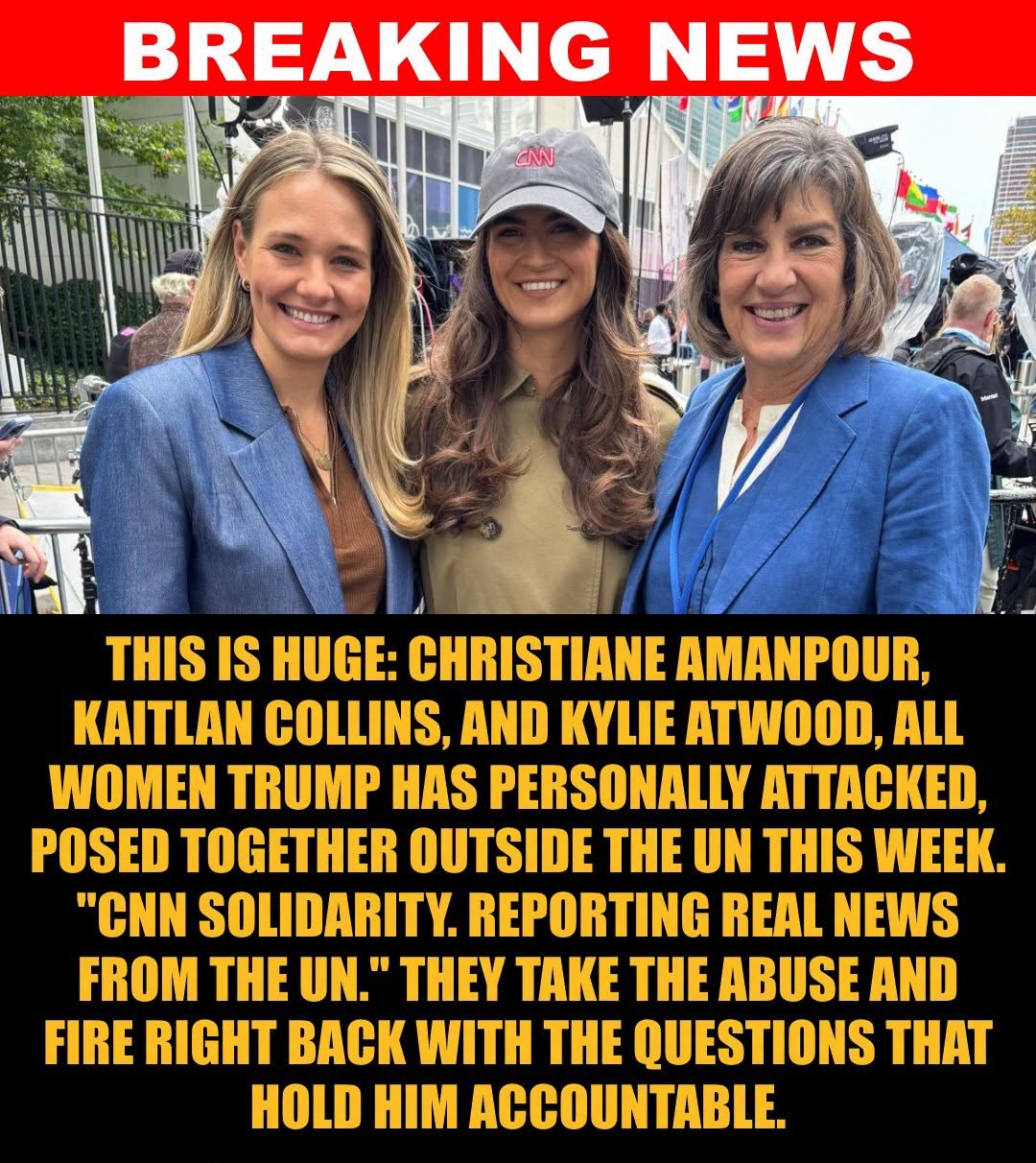 THIS IS AMAZING: Three of CNN’s toughest journalists, all women Trump has personally attacked