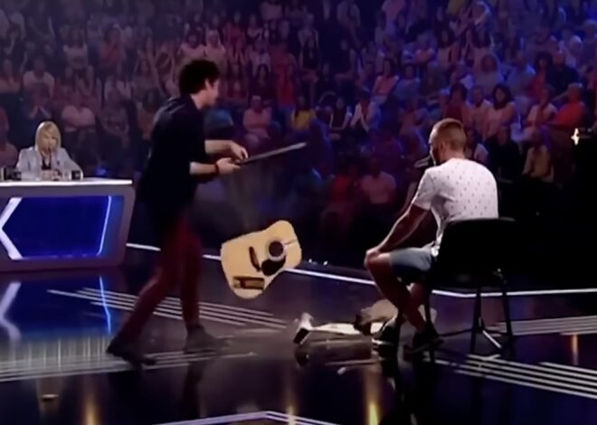 🥺🥺🥺Why did this judge destroy this contestant’s guitar?​